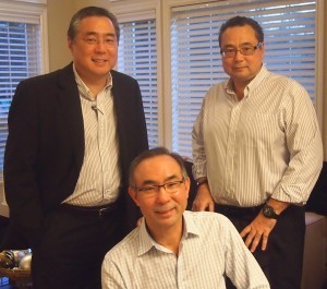 George, Tom & Michael Iwama