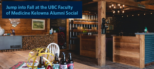 Jump into Fall at the UBC Faculty of Medicine Kelowna Social