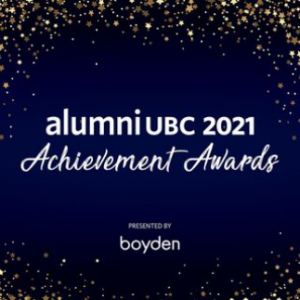 alumni UBC Achievement Awards on November 18th
